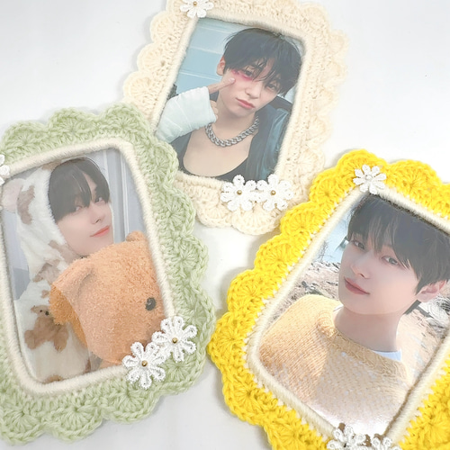 手編みトレカケース 名刺入れ・カードケース Dahlia 通販 18333578