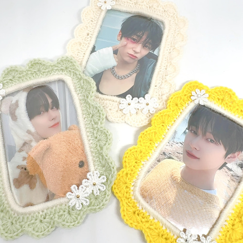 手編みトレカケース 名刺入れ・カードケース Dahlia 通販 18333649