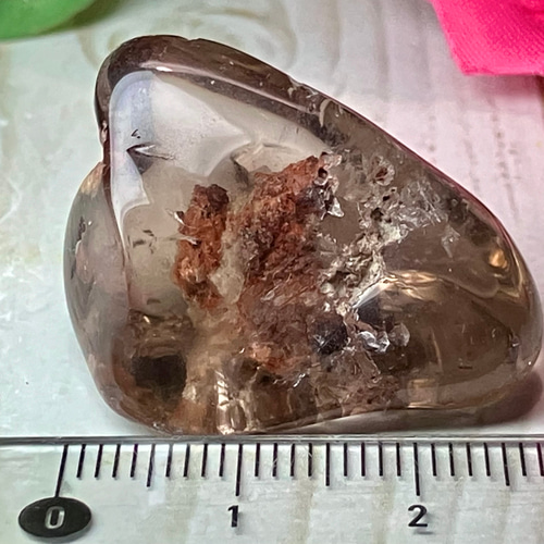 ガーデン スモーキークォーツ マスタークリスタル 虹入り 水晶