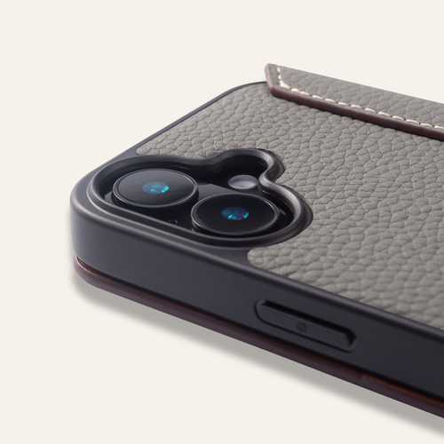 iPhone16Plus 本革ダイアリーケース 手帳型 コンパクト<COGPH
