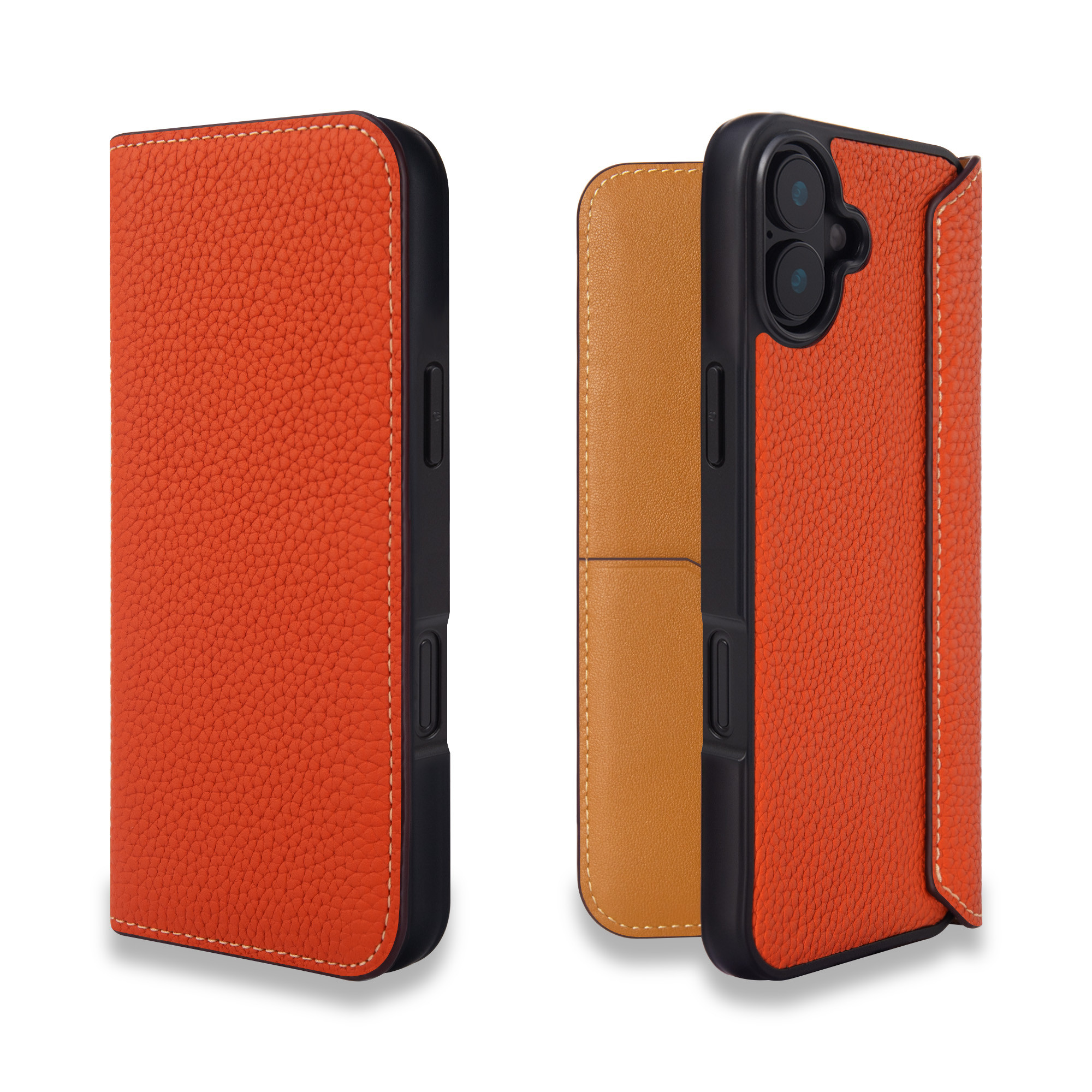 iPhone16Plus 本革ダイアリーケース 手帳型 コンパクト<COGPH>