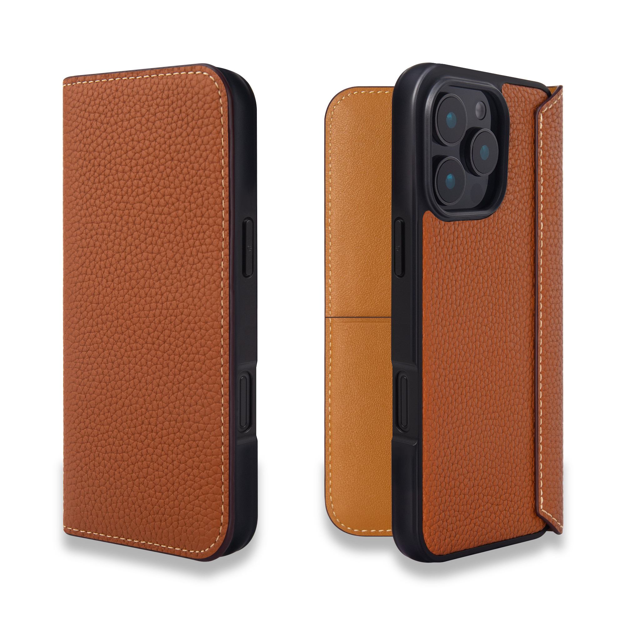 iPhone16ProMax 本革ダイアリーケース 手帳型 コンパクト<COGPH>