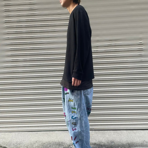 Dickiesリメイクパンツ（古着） Dickies - 古着 ヴィンテージ パンツ dickies リメイク リメイク