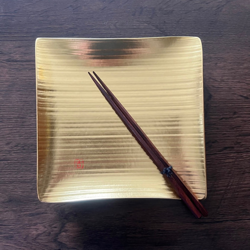 象彦　溜塗糸目香合　金箔 象彦 溜塗糸目香合 金箔 【公式通販】