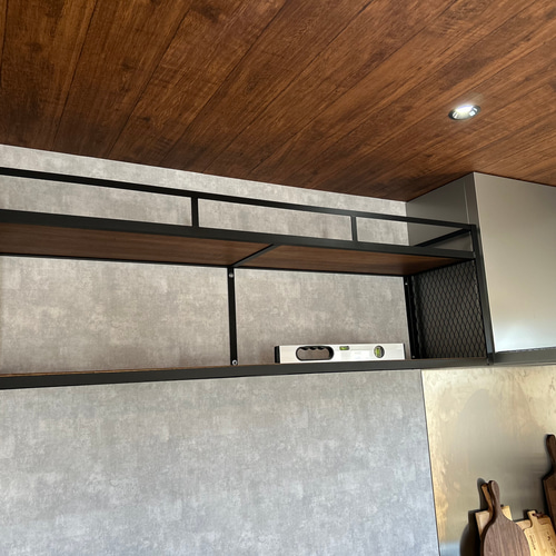 アイアン家具　ラック　シェルフ　棚　おすすめ　天井　壁掛け　サイズオーダー アイアンラック 家具 シェルフ 棚 日型 目型 オーダー おすすめ 天井