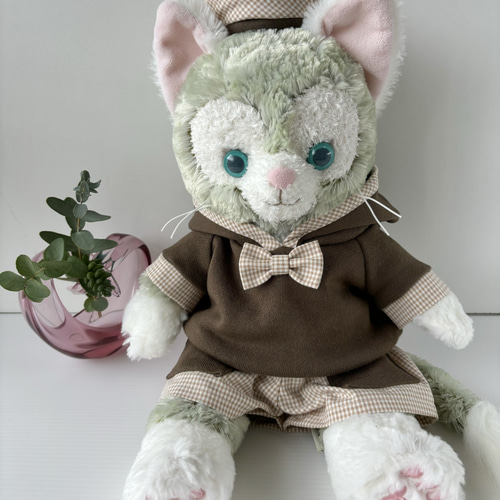 ジェラトーニコスチューム（カーキブラウンとベージュチェック