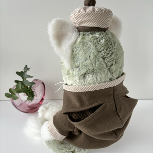 ジェラトーニコスチューム（カーキブラウンとベージュチェック