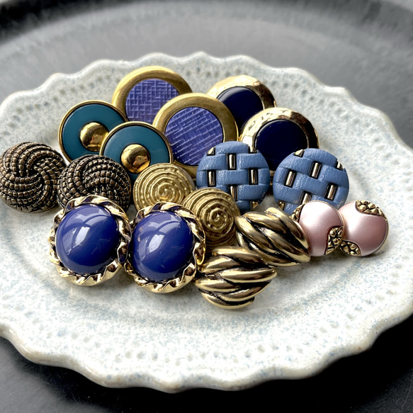 18個】ヴィンテージボタンアソートB ボタン Craft Bird 通販 18334688