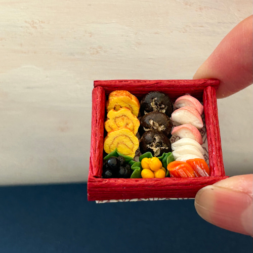 ミニチュアおせち料理 その他置物 ミニチュアSerein(スラン