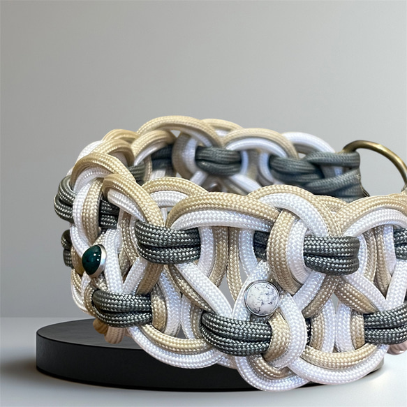 オーダーメイド パラコード首輪#09 中型犬・大型犬・超大型犬・小型犬