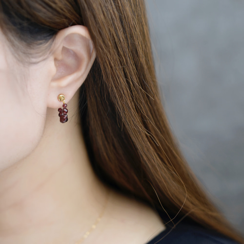 誕生石 選べる 14kgf マグネットピアス ( イヤリング ) ▶︎ 磁石