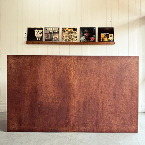 VINTAGE RECORD BOOTH サイズ変更可 レコード 本棚 ビンテージ ミッド