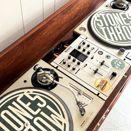 VINTAGE RECORD BOOTH サイズ変更可 レコード 本棚 ビンテージ