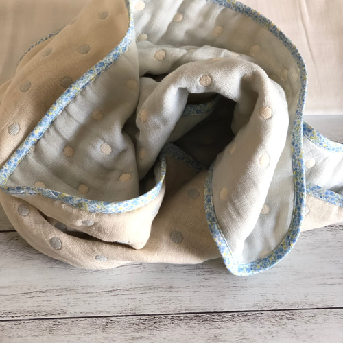 70×100☆FUWARA☆星のガーゼケット fuwara