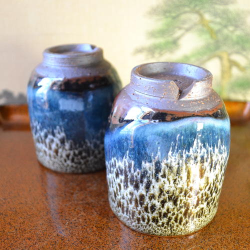 ギフト特割！】豪華湯呑みセット (孔雀釉) 湯呑みペア 湯呑み