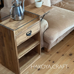 一点物】【職人手製】蕎麦猪口 食器棚 棚・シェルフ・ラック 木工所の