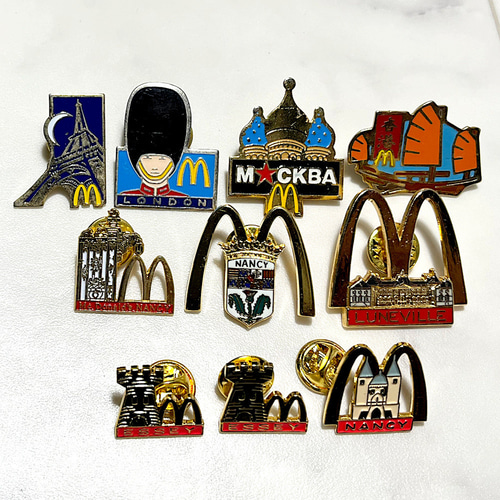 極美品•レア】マクドナルド ピンバッジ 6点セット ヴィンテージ