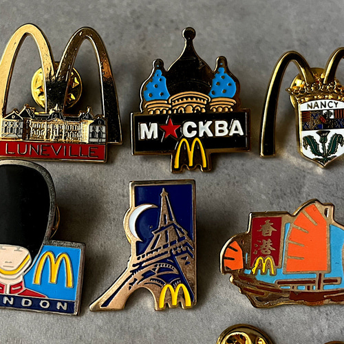 極美品•レア】マクドナルド ピンバッジ 6点セット ヴィンテージ