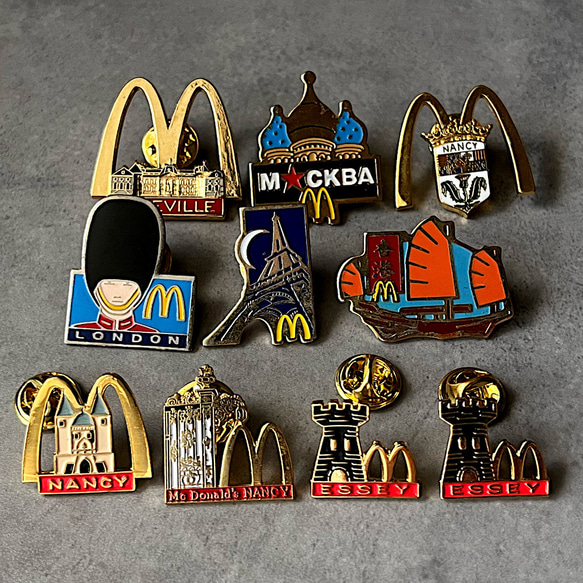 極美品•レア】マクドナルド ピンバッジ 6点セット ヴィンテージ