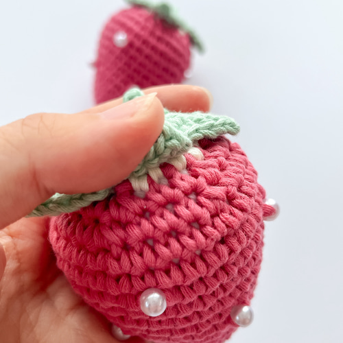 mm トイプードル あみぐるみ いちご mm様専用 トイプードル あみぐるみ いちご