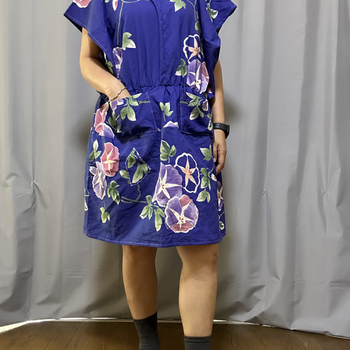着物　浴衣　リメイク　浴衣でチュニック　ワンピース　　シャツ　羽織　コート 着物浴衣リメイク浴衣でチュニックワンピースシャツ羽織コート