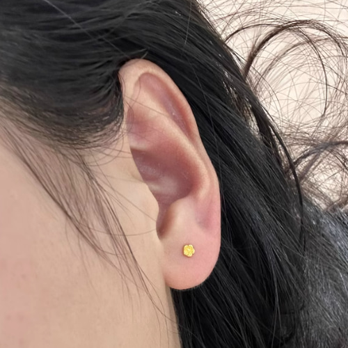 K24（片耳）K24純金デイリーに使える17デザインスタッドピアス自分への