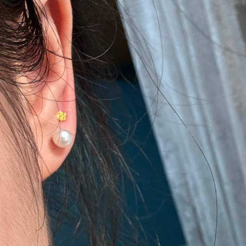 K24（片耳）K24純金デイリーに使える17デザインスタッドピアス自分への