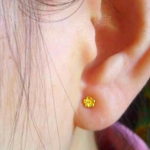 K24（片耳）K24純金デイリーに使える17デザインスタッドピアス自分への