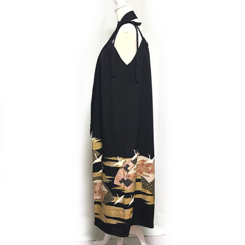 みさき様専用 留袖リメイクキャミソールワンピース - メルカリ