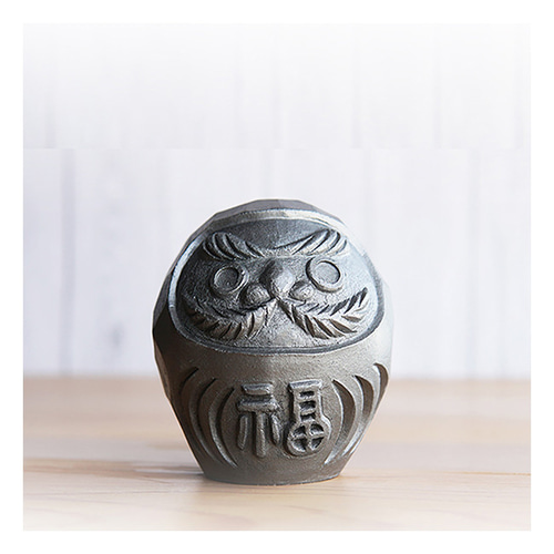 達磨】瓦の福だるま(大) [縁起物 置物] 立体・オブジェ Y.Kato 通販