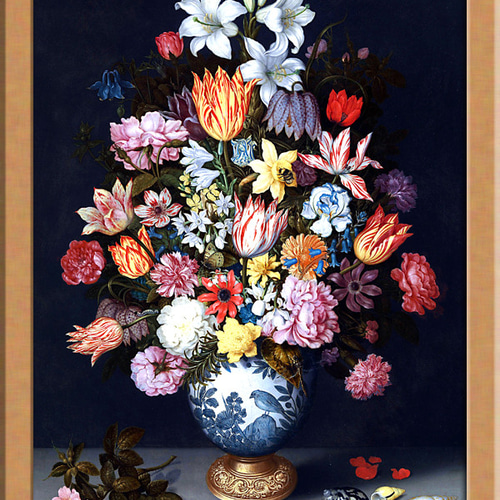 花瓶の花 オランダのアート 絵画 ARTE 通販｜Creema(クリーマ
