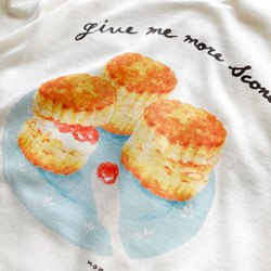 【預計11月底出貨】司康餅長袖T卹（奶油色）| 長袖T卹【紅茶系列】 第6張的照片