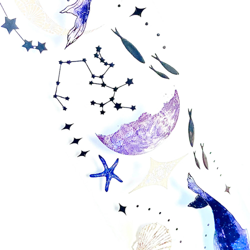 s-355○ 海外マスキングテープ 切り売り ／ 海外マステ