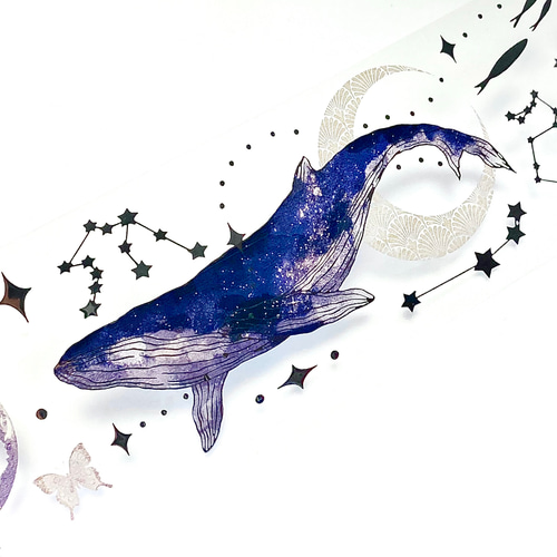 s-355○ 海外マスキングテープ 切り売り ／ 海外マステ コラージュ