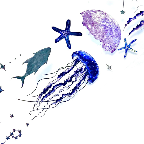 s-355○ 海外マスキングテープ 切り売り ／ 海外マステ