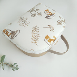 カルトナージュのミニトランクBOX、キッズトランク(Pure rabbit