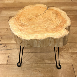 Pet Table Hinoki】~Log Chic~ No.885 おもちゃ・ペット小物