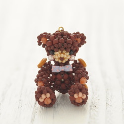 【手作りキット】テディベア～Theoとカラフル機関車～ 4枚目の画像