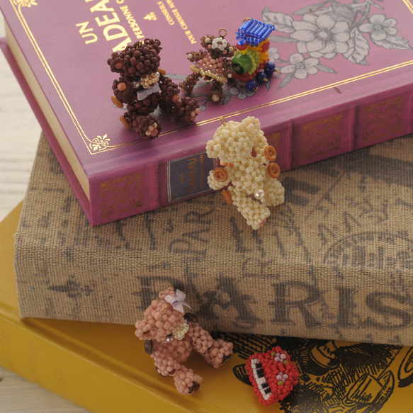 【手作りキット】テディベア～Theoとカラフル機関車～ 14枚目の画像