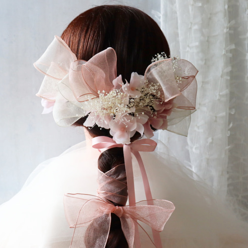 ピンクハウス　サテンリボンが可愛いオーバーベスト Special item～オーバーベストブラウス｜ピンクハウス