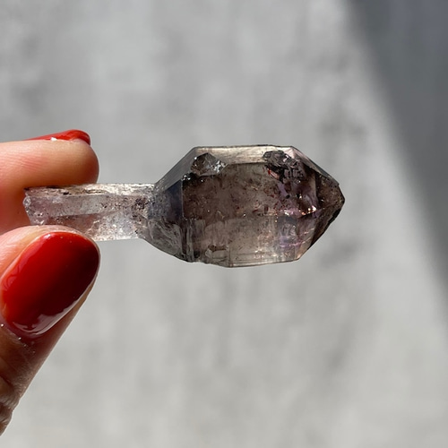 ジンバブエ産 シャンガーン セプター クォーツ 水晶 スモーキー 水入り ジンバブエ産 シャンガーン セプター クォーツ できれ 水晶