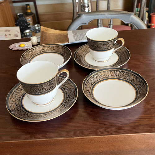 日本製 bone china mikasa カップ・ソーサー1(客・枚)セット ティー