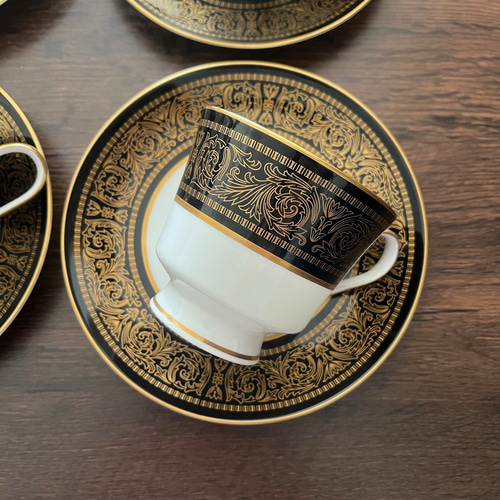 ボーンチャイナ MIKASA カップ フルーツ皿 6客セット 新品未使用 レア