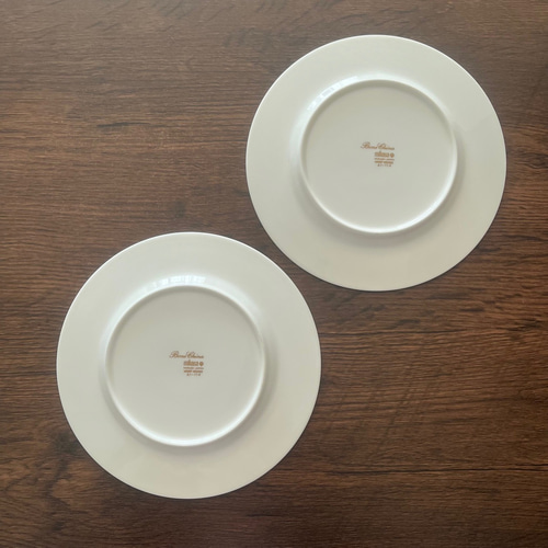 スクエア皿✨MIKASA Bone Chinaお皿 日本製 bone china mikasa 皿(大)1枚 ケーキ皿 大皿 antique