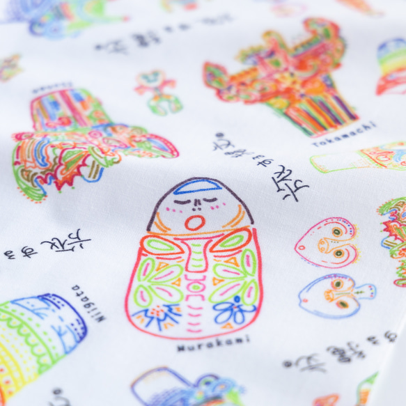 「旅する縄文」手ぬぐい 6枚目の画像