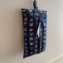 エコティッシュカバー☆マスクストッカー♪猫☆図鑑♪4カラー 5枚目の画像