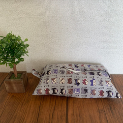 エコティッシュカバー☆マスクストッカー♪猫☆図鑑♪4カラー 6枚目の画像