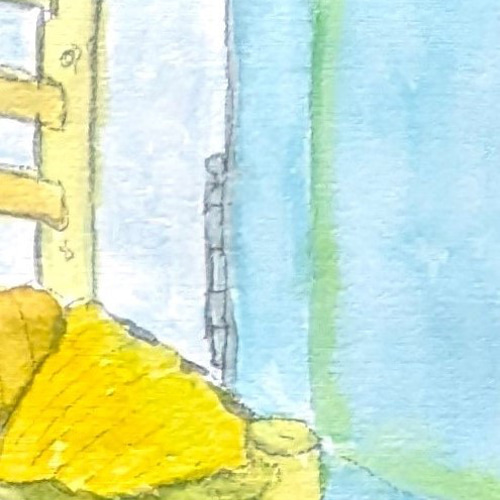 ゴッホいす2 水彩画原画 (F4) 絵画 yko 通販 18337744｜Creema