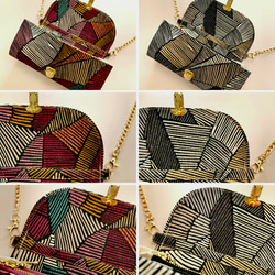 イギリス輸入生地 DEFINITYの軽やかショルダーバッグ スマホポシェット スマホショルダー お財布ポシェット 8枚目の画像