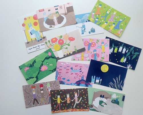 【激レア 非売品】ゆみみみっくす カレンダーカード シールカレンダー845636【2026年1月始まり】 - MOOMIN SHOP